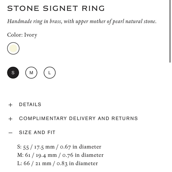Dries Van Noten SS26 stone signet ring - Picture 8 of 8